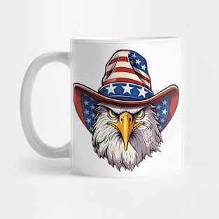 4th of July Holiday Patriotic Merica Eagle Mug